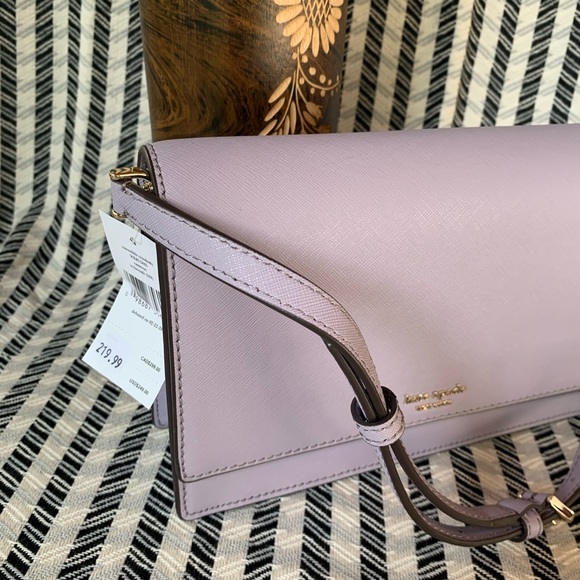 Icy lavender Kate spade convertible crossbody - Picture 2 of 8